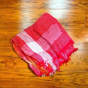 Womens light weight multicolored scarf